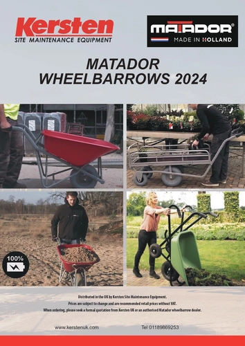 Matador Wheelbarrows catalogue cover